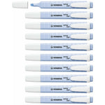 Textmarker Stabilo Swing Cool Blau 10 Stücke