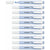 Textmarker Stabilo Swing Cool Blau 10 Stücke
