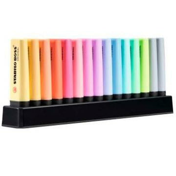 Fluoreszenzmarker-Set Stabilo 1868252 Bunt Kunststoff