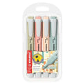 Fluoreszenzmarker-Set Stabilo Flash Bunt 4 Stücke