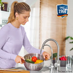 Öko-Hahn mit Wasserreinigungsfilter Brita MyPure P1 1025434 Metall