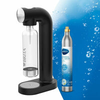 Backtriebmittel Brita sodaONE Schwarz noir 1 L Edelstahl