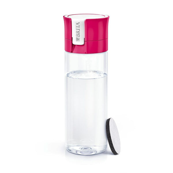 Flasche mit Kohlefilter Brita Fill&Go Rosa