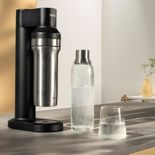 Soda-Wassersprudler Brita 1046729 Schwarz