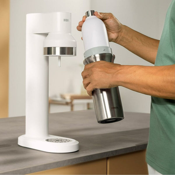 Thermosflasche Brita 1046738 Weiß Silberfarben Edelstahl 500 ml