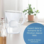 Filter-Karaffe Brita Carafe Marella Graphit Kunststoff 2,4 L