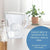 Filter-Karaffe Brita Carafe Marella Graphit Kunststoff 2,4 L