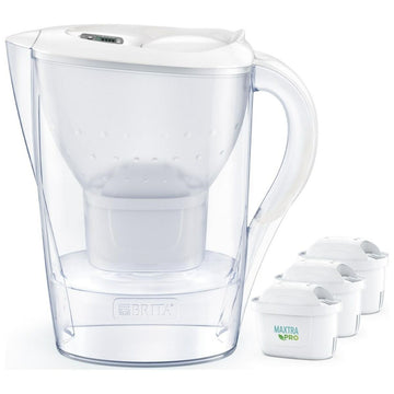 Filter-Karaffe Brita Marella +3 Maxtra Pro PP Weiß Polypropylen 2,4 L 150 l