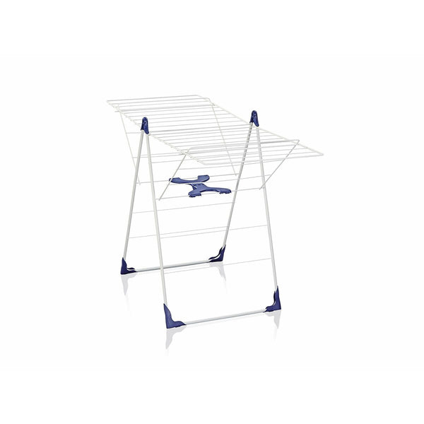 Wäscheständer Leifheit 81408 CLASSIC 200 Flex Stahl Polypropylen Kunststoff Blau Weiß 20 m