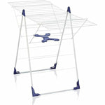 Wäscheständer Leifheit 81408 CLASSIC 200 Flex Stahl Polypropylen Kunststoff Blau Weiß 20 m