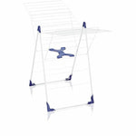 Wäscheständer Leifheit 81408 CLASSIC 200 Flex Stahl Polypropylen Kunststoff Blau Weiß 20 m