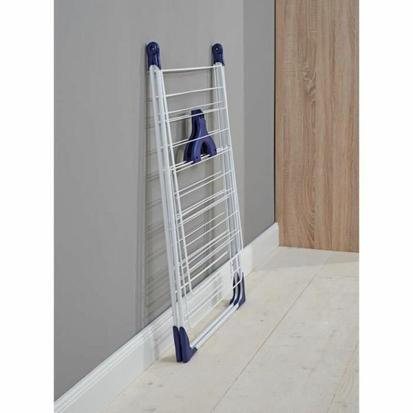 Wäscheständer Leifheit 81408 CLASSIC 200 Flex Stahl Polypropylen Kunststoff Blau Weiß 20 m