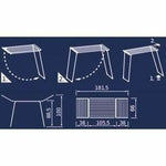 Wäscheständer Leifheit CLASSIC Solid 180 Weiß Nylon Stahl Polypropylen 18 m