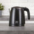 Wasserkocher Melitta PRIME AQUA MINI BLACK EDITION 1 Schwarz Edelstahl plástico,acero inoxidable 2200 W 1,7 L