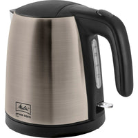 Wasserkocher Melitta PRIME AQUA MINI METALLIC GREY Grau Edelstahl 2200 W 1 L