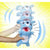 Plüschtier mit Klang Simba Screamerz Bär 30 cm Blau Bunt