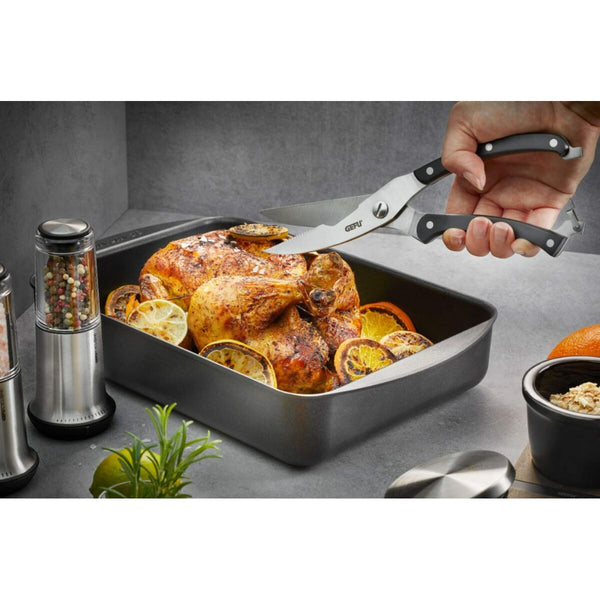 Kräuterschere Gefu G-12620 Schwarz Silberfarben Edelstahl Kunststoff 35,3 x 19,4 x 35,3 cm