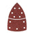 Schleifpapier Wolfcraft 1813000 80 g 10 Stück (9,5 cm)