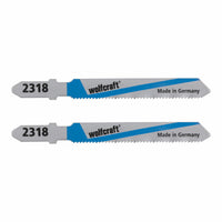 Sägeblatt Wolfcraft 75 mm Laubsäge (2 Stück)