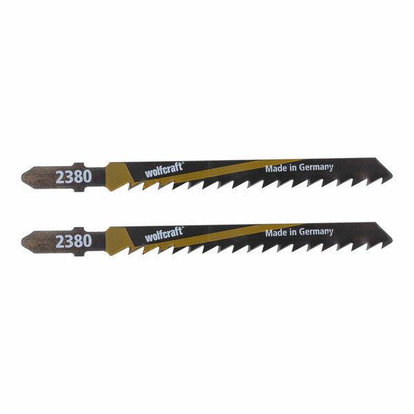 Sägeblatt Wolfcraft 100 mm Laubsäge (2 Stück)