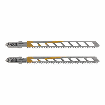 Sägeblatt Wolfcraft 100 mm Laubsäge (2 Stück)