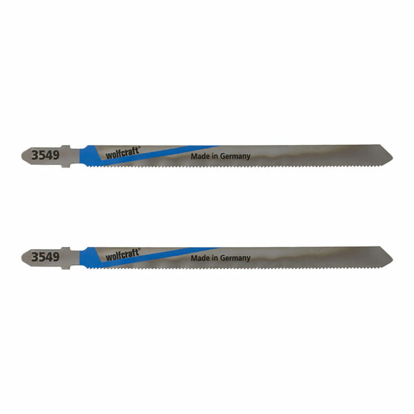 Sägeblatt Wolfcraft 130 mm Laubsäge (2 Stück)