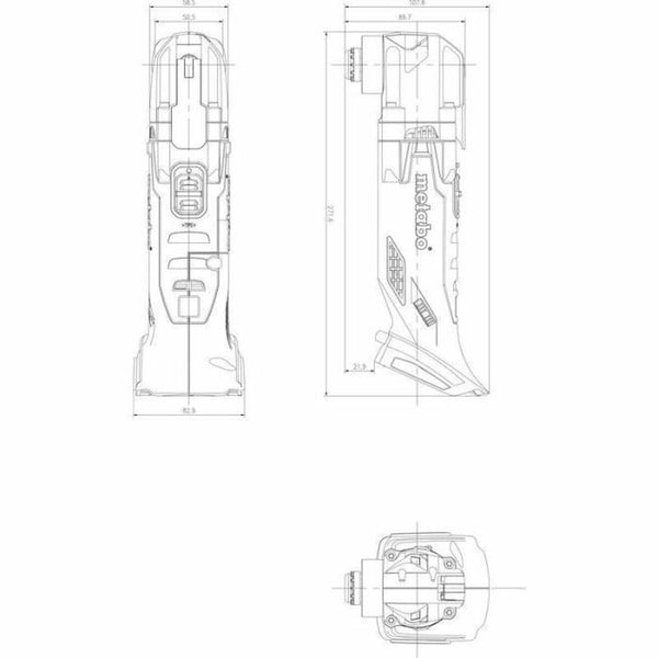 Multifunktionswerkzeug Metabo MT 18 LTX