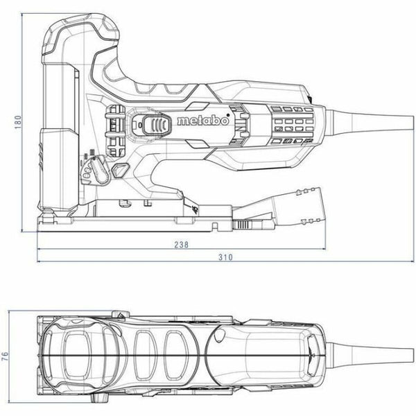 Laubsäge Metabo STE 100 Quick