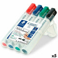 Marker-Set Staedtler Lumocolor Weißes Brett 4 Stücke Bunt (5 Stück)