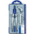 Kompass Staedtler 550 4 Stücke Grau (10 Stück)