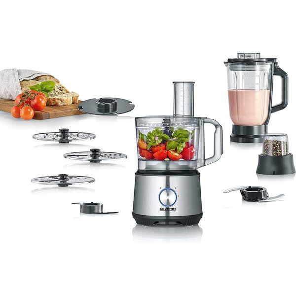 Küchenmaschine Severin KM 3892 Schwarz 1200 W 1,5 L