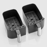 Heißluftfritteuse Severin FR 2453 Schwarz Silberfarben 2850 W