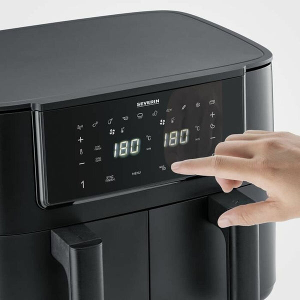 Heißluftfritteuse Severin Schwarz