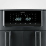 Heißluftfritteuse Severin Schwarz