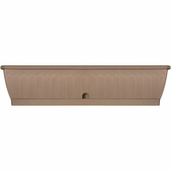 Selbstbewässerndes Pflanzgefäß Garden ID Taupe 80 cm