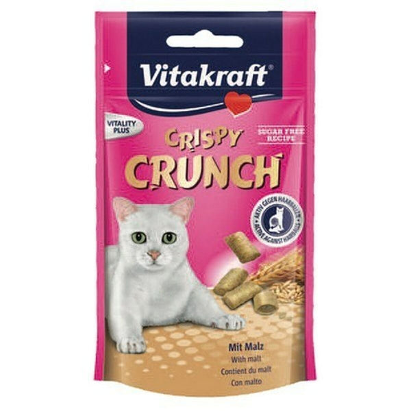 Snack für Katze Vitakraft CRISPY CRUNCH Fleisch Vögel 60 g