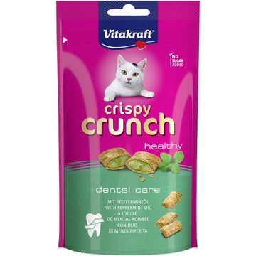 Snack für Katze Vitakraft CRISPY CRUNCH Minze Fleisch Vögel 60 g