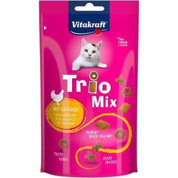 Snack für Katze Vitakraft Trio Mix Poultry Vögel 60 g