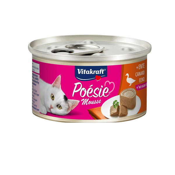 Katzenfutter Vitakraft Poésie Mousse Duck Ente 85 g