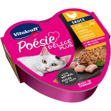 Katzenfutter Vitakraft POESIE DELICE PLUS Huhn 85 g