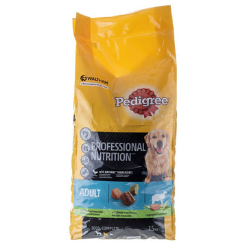 Hundefutter Pedigree Adult Professional Erwachsener Lamm 15 kg