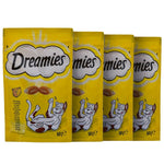 Snack für Katze Dreamies Variety 12 x 60 g Huhn Lachsfarben Käse