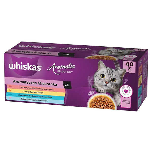 Katzenfutter Whiskas Aromatic selection Mix 40 x 85 g