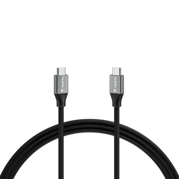 USB-C-Kabel Varta 2 m Schwarz