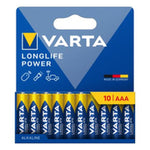 Batterien Varta longlife power 1,5 V AAA LR03 (10 Stück)