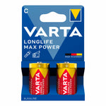 Batterien Varta longlife max power 1,5 V Art C LR14 (2 Stück)