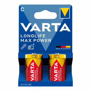 Batterien Varta longlife max power 1,5 V Art C LR14 (2 Stück)