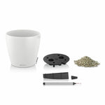 Blumentopf Lechuza Weiß Polypropylen rund