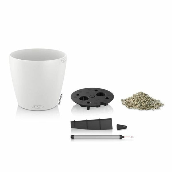 Blumentopf Lechuza Weiß Polypropylen rund