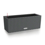 Blumentopf Lechuza Schwarz Grau Polypropylen